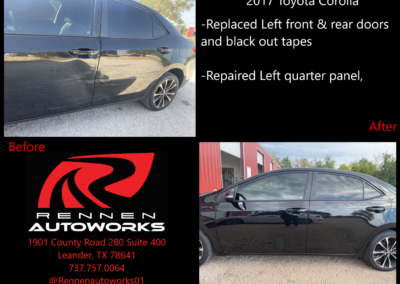 Before and after review for Rennen Auto Works